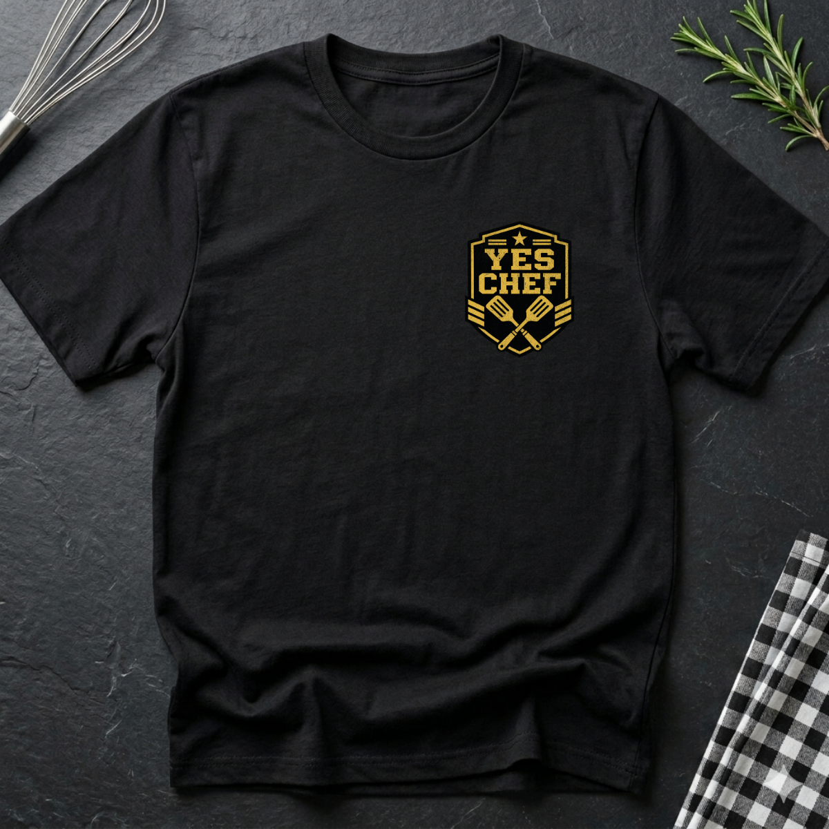 Yes Chef Emblem T-Shirt