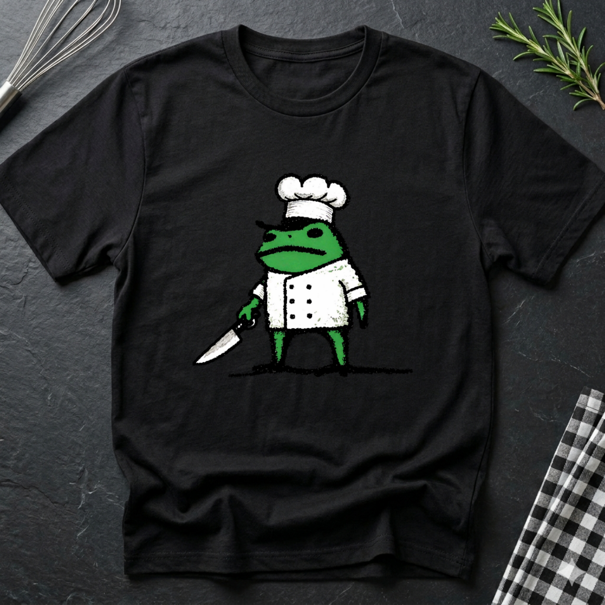 Frog Chef, Funny T-Shirt