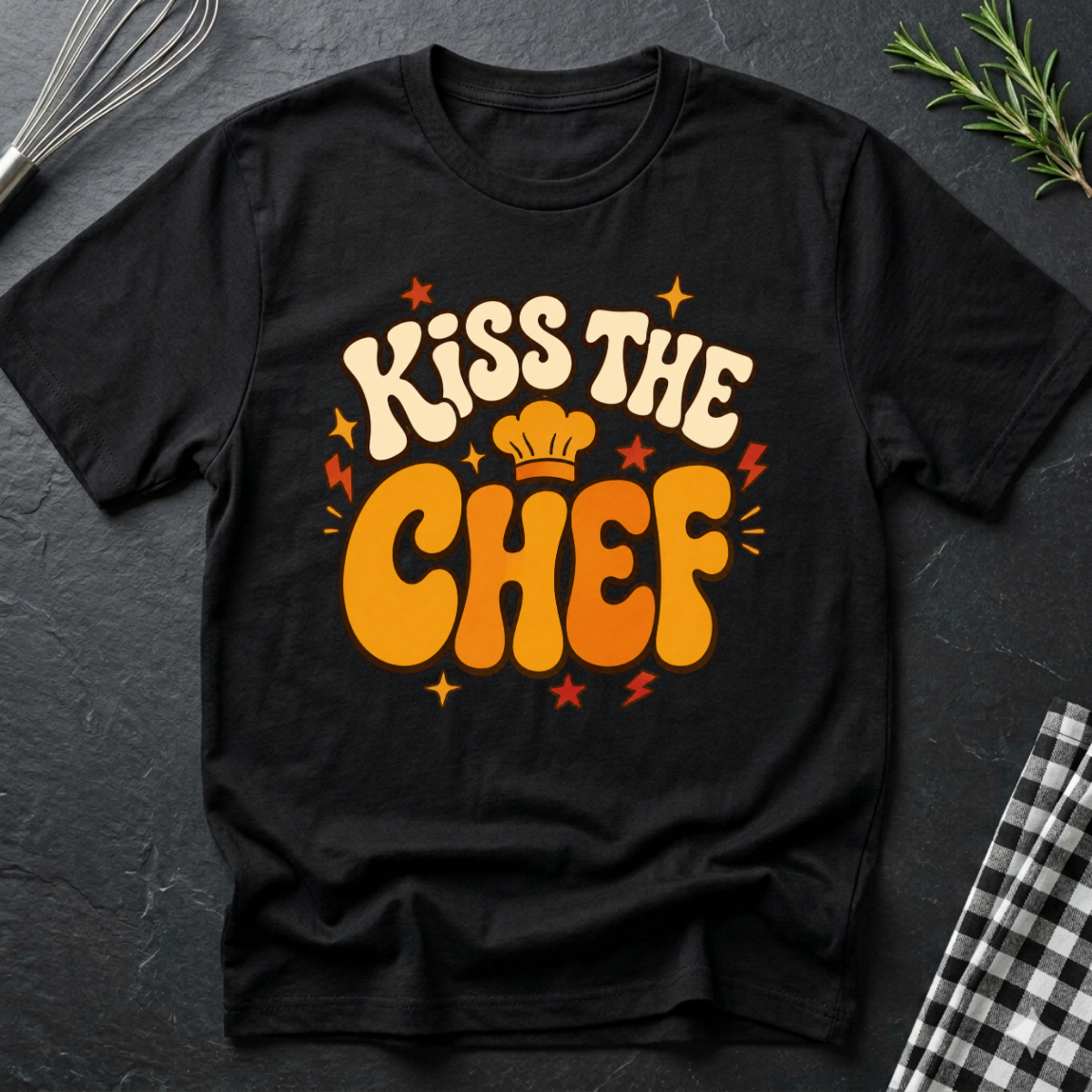 Funky Kiss The Chef T-Shirt