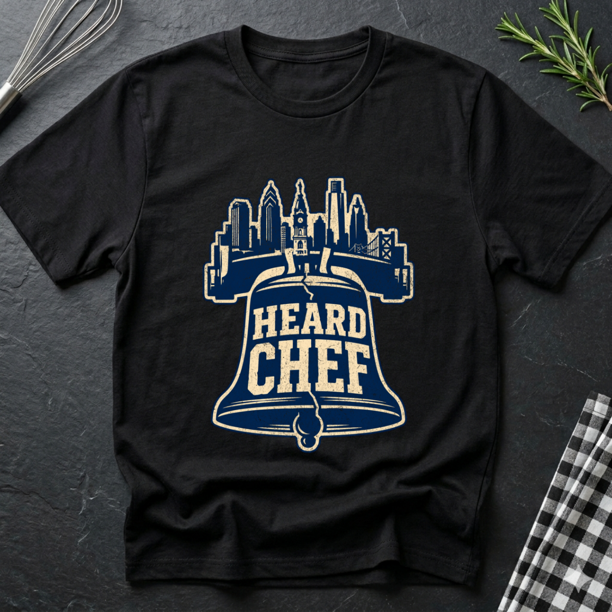 Heard Chef, Philadelphia Liberty Bell T-Shirt