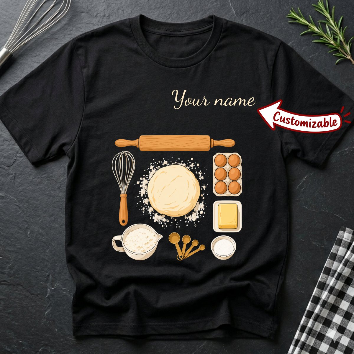 Customized Baker supplies T-Shirt