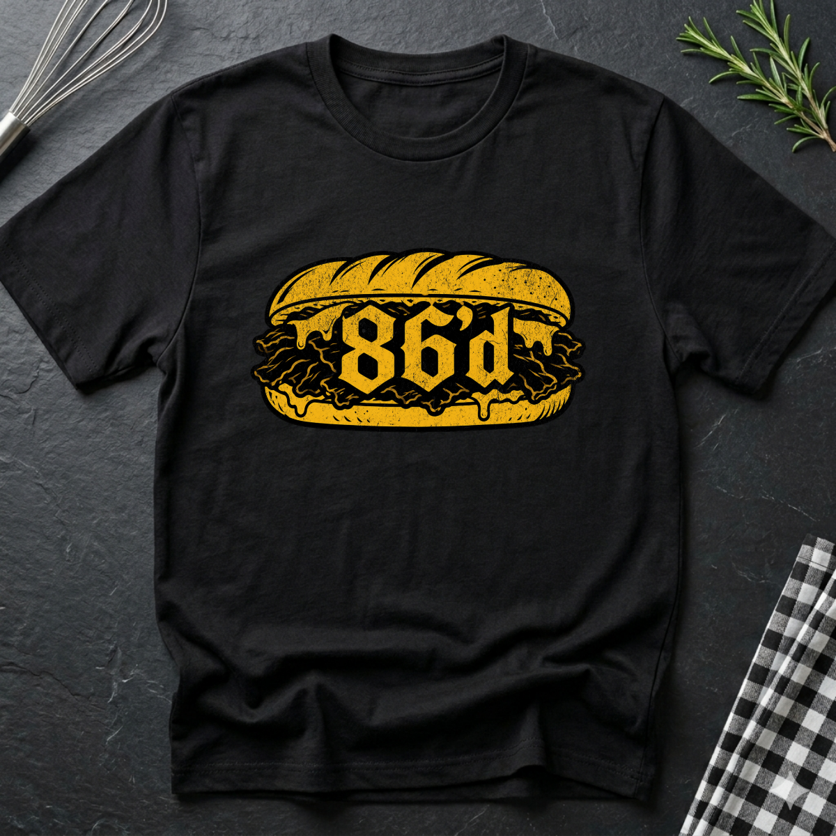 86'd, Philly Cheesesteak T-Shirt