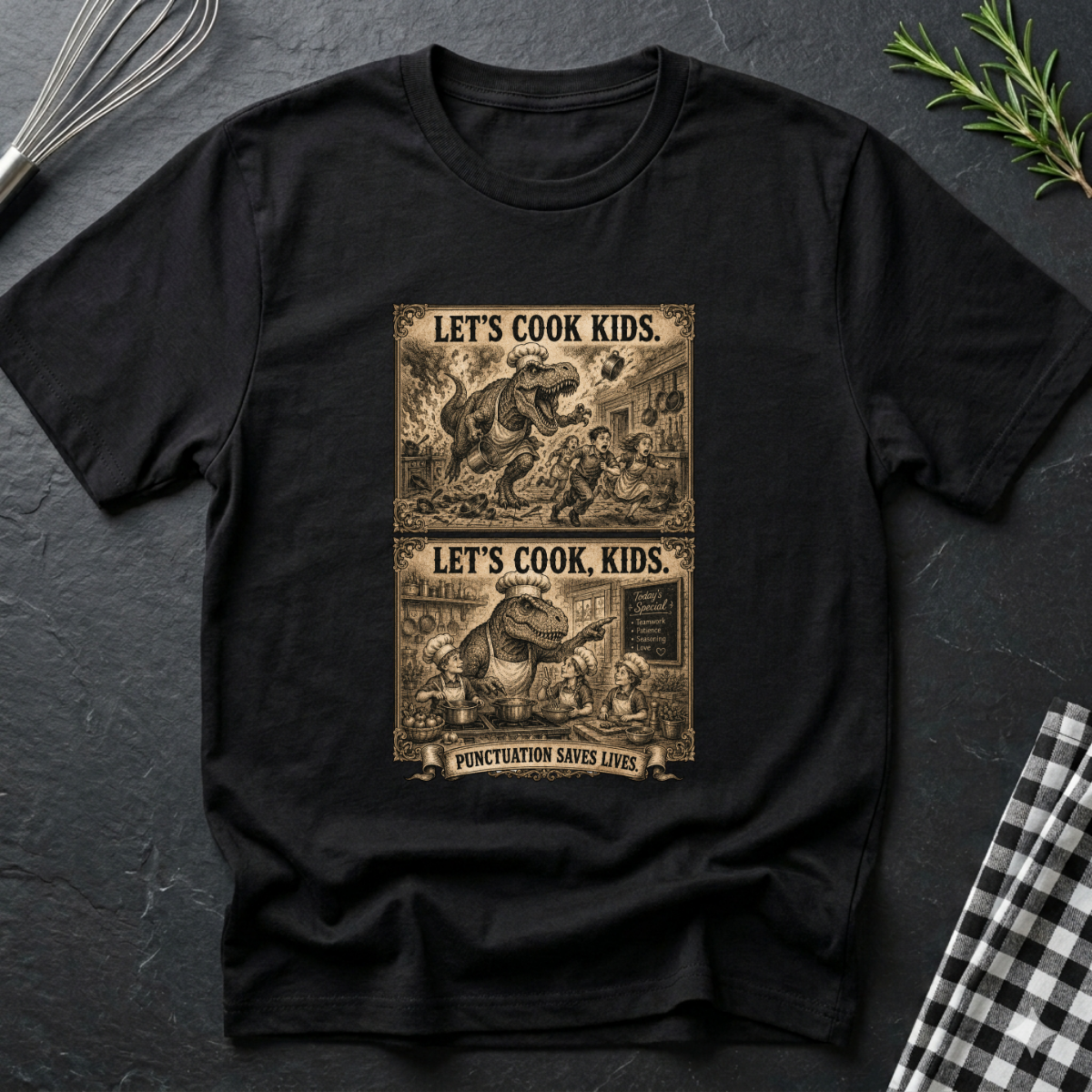 Lets Cook, Kids T-Shirt