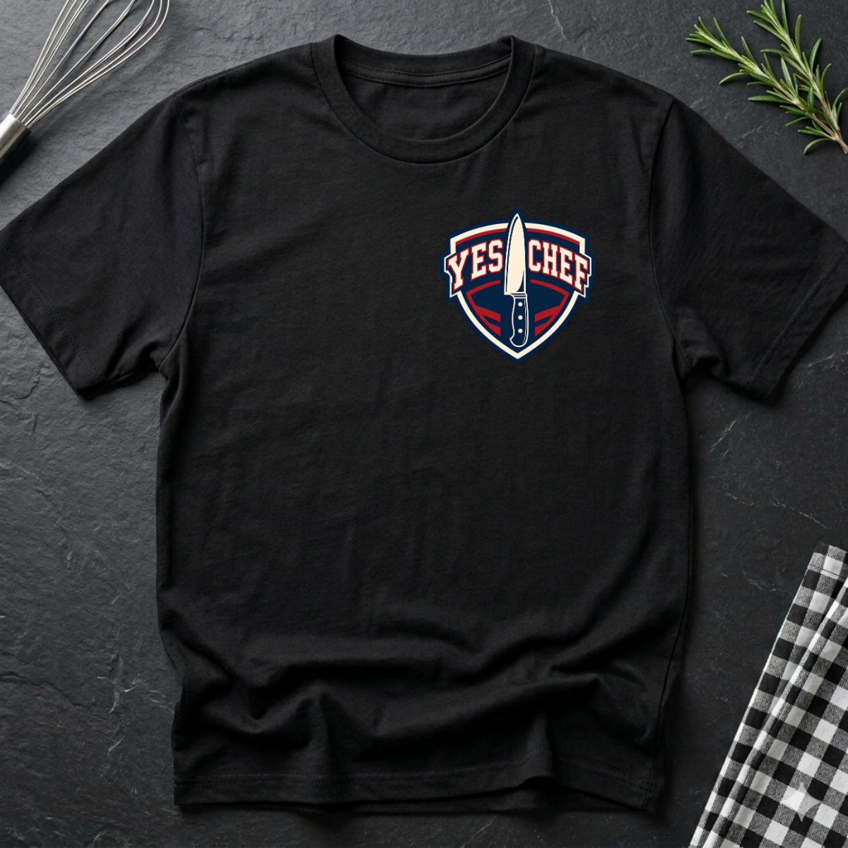 Yes Chef Emblem T-Shirt