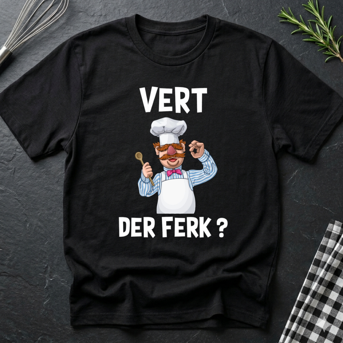 Swedish Funny Chef T-Shirt