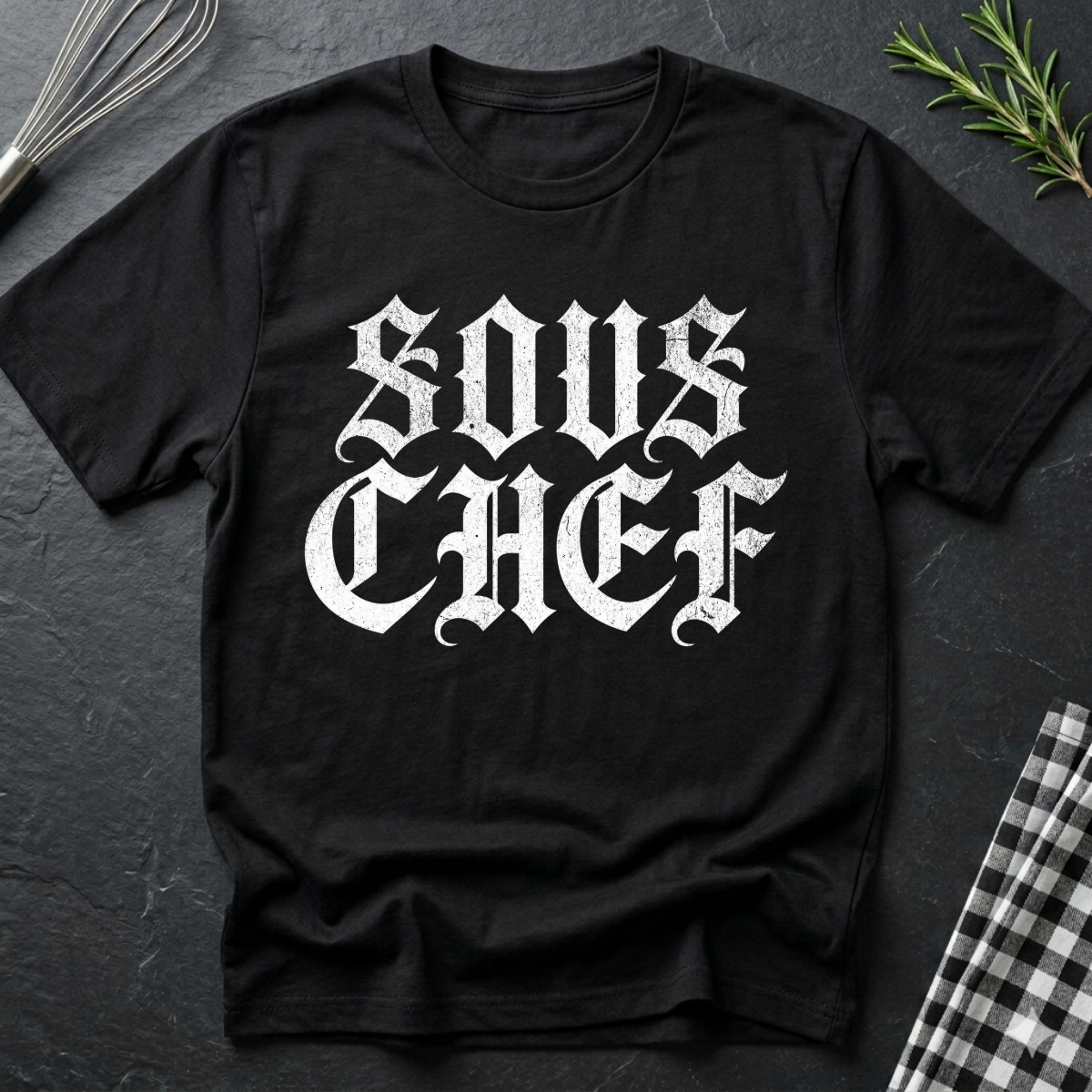 Sous Chef, Gothic T-Shirt