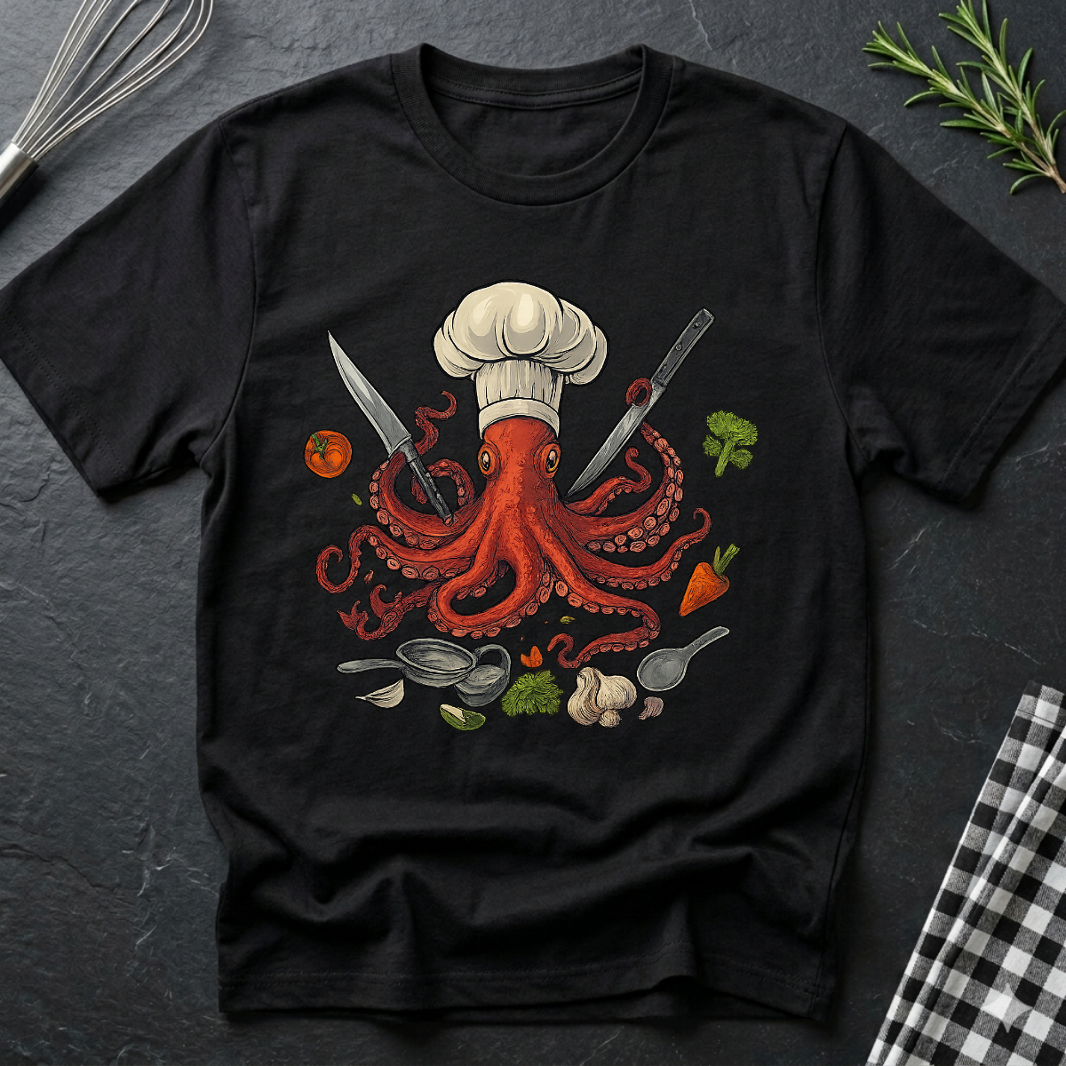 Octopus Chef T-Shirt