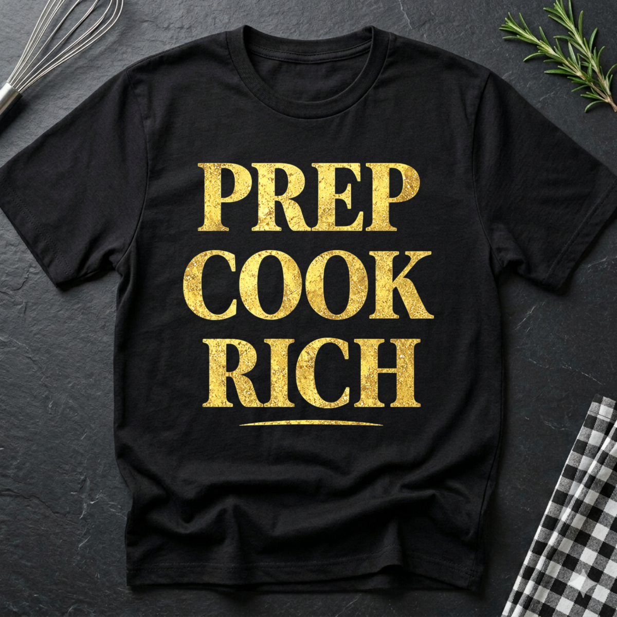 Prep Cook Rich, Sarcastic T-Shirt
