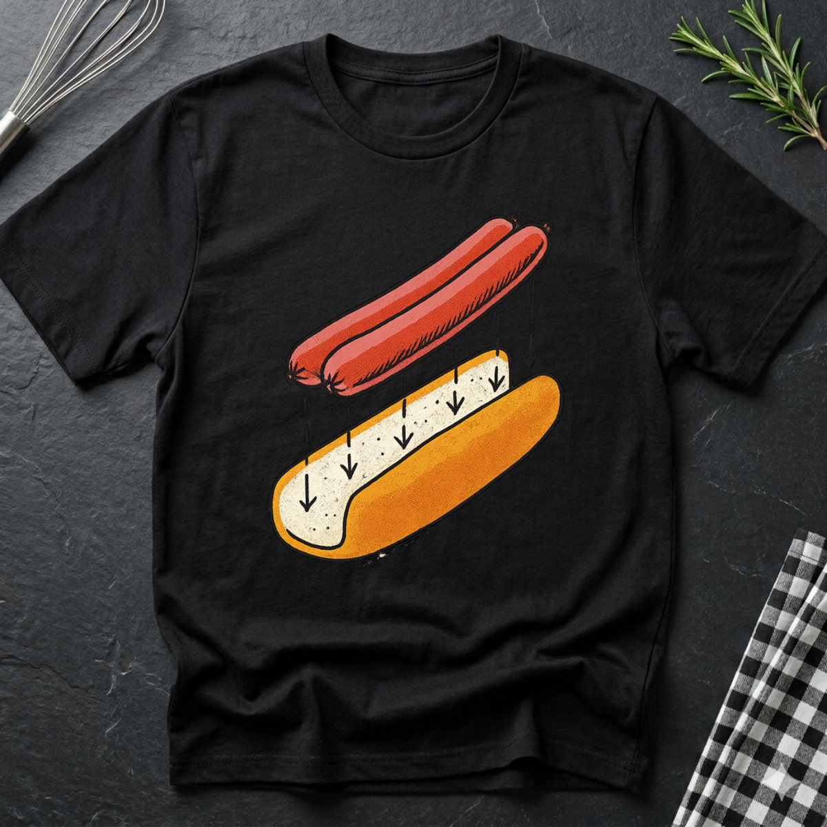 Hot Dog Ingredient T-Shirt