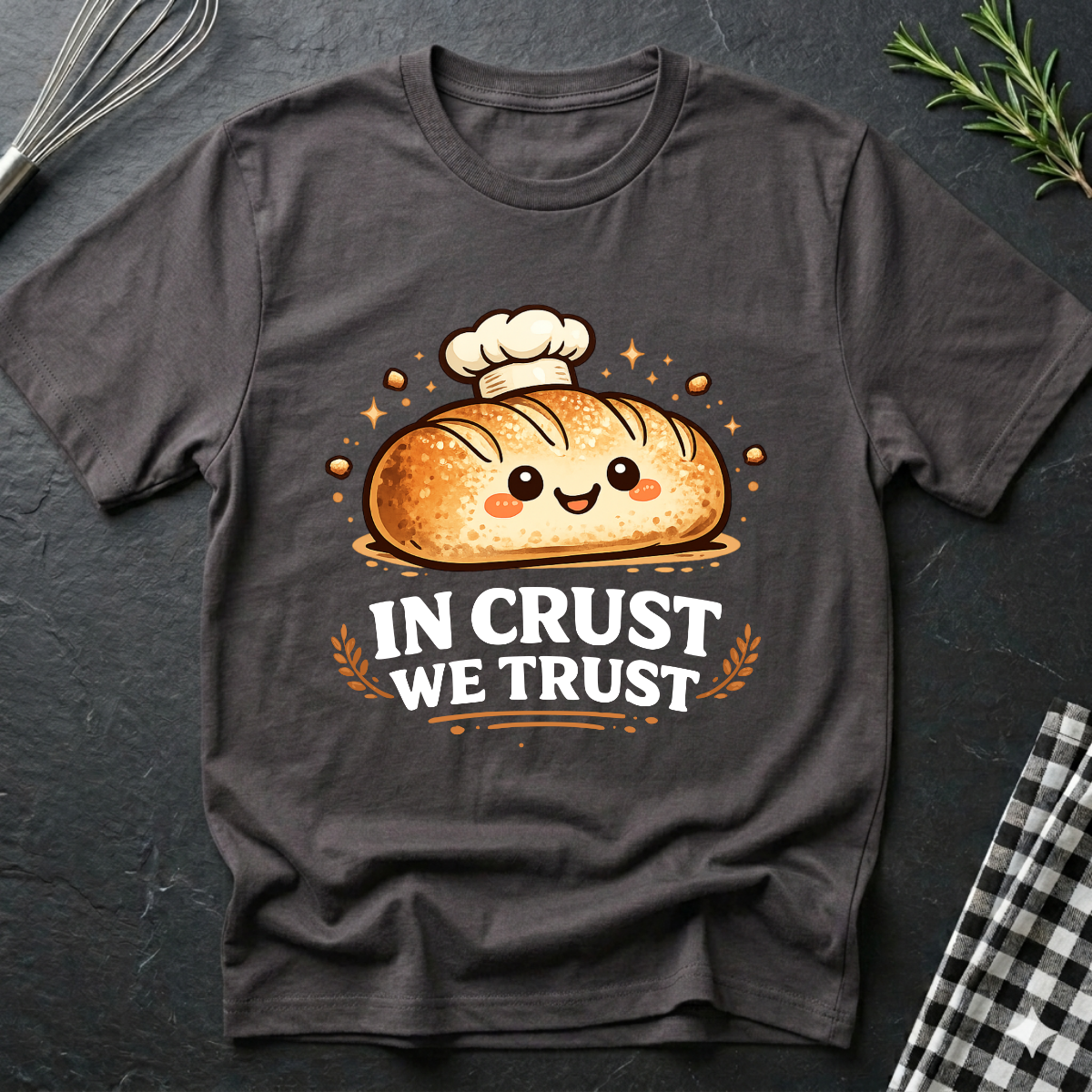 In Crust We Trust Bread T-Shirt