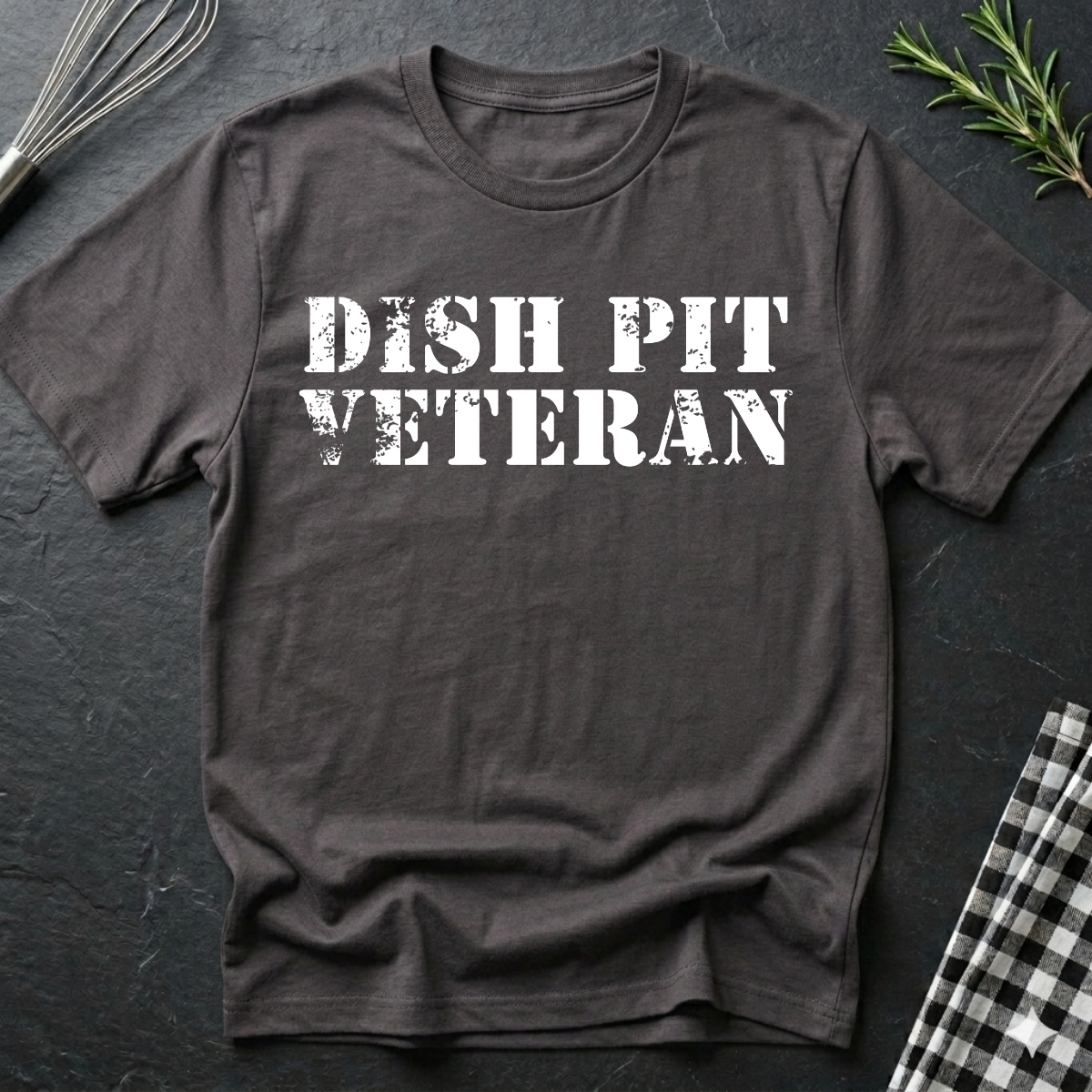 Dish Pit Veteran, Funny T-Shirt