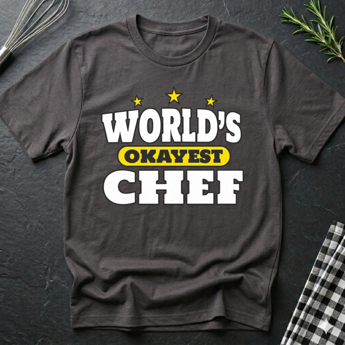 World's Okayest Chef T-Shirt