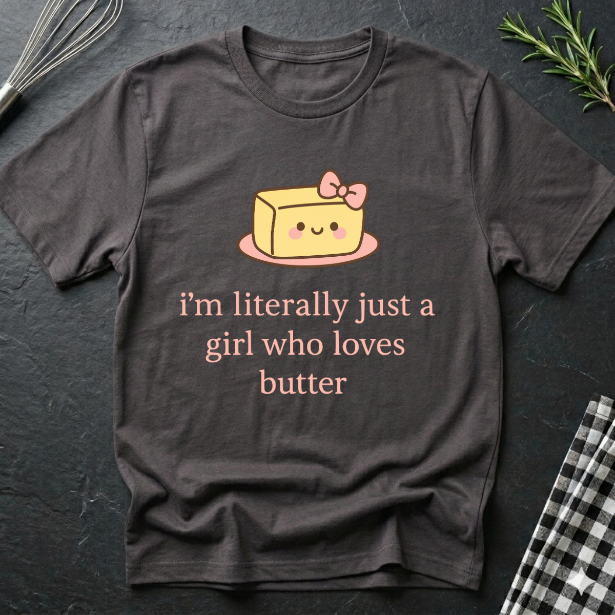Butter Lover Girl T-Shirt