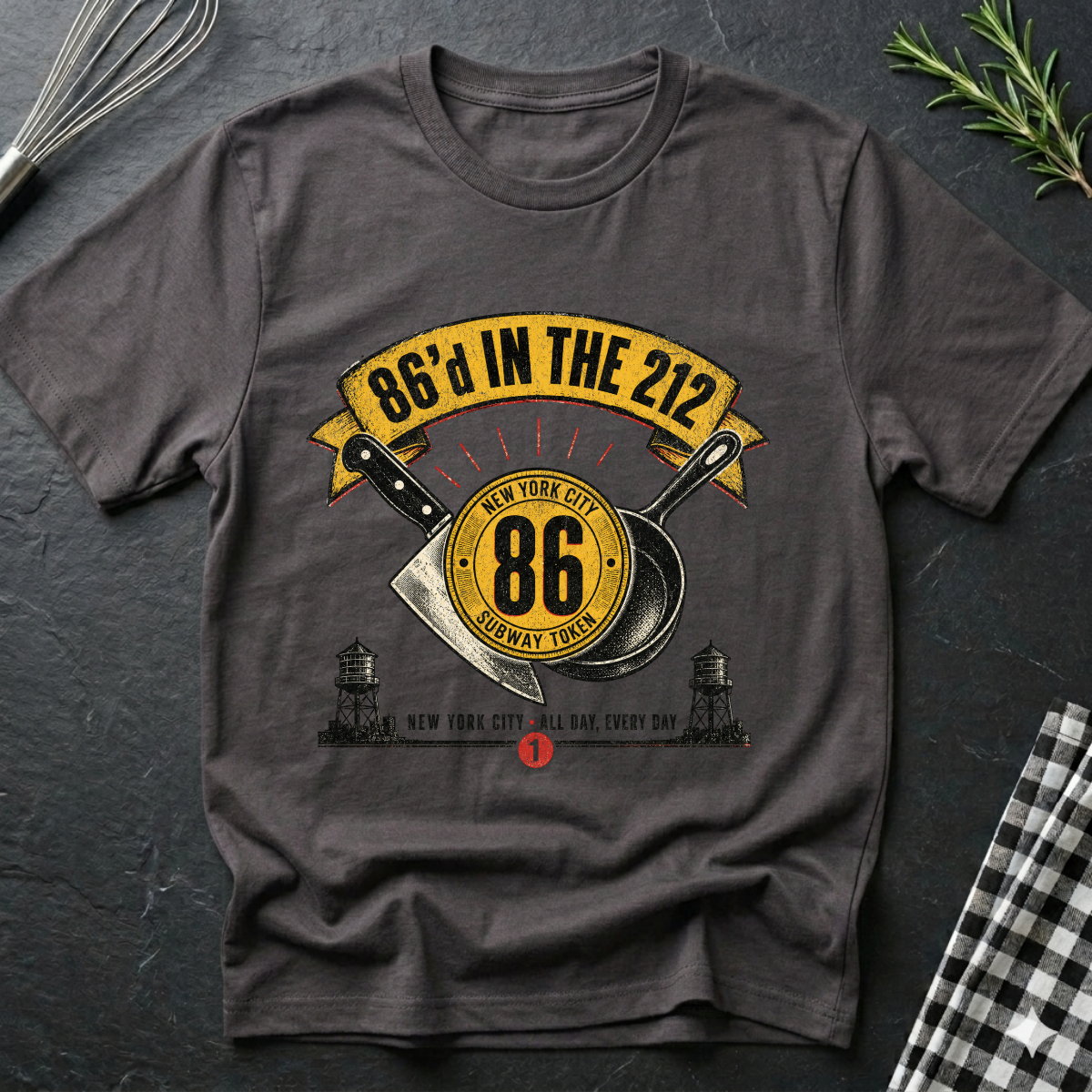 86'd in the 212, New York T-Shirt