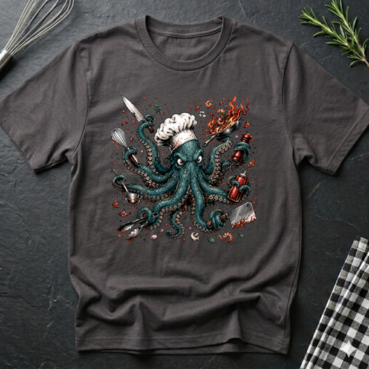 Angry Chaotic Octopus T-Shirt