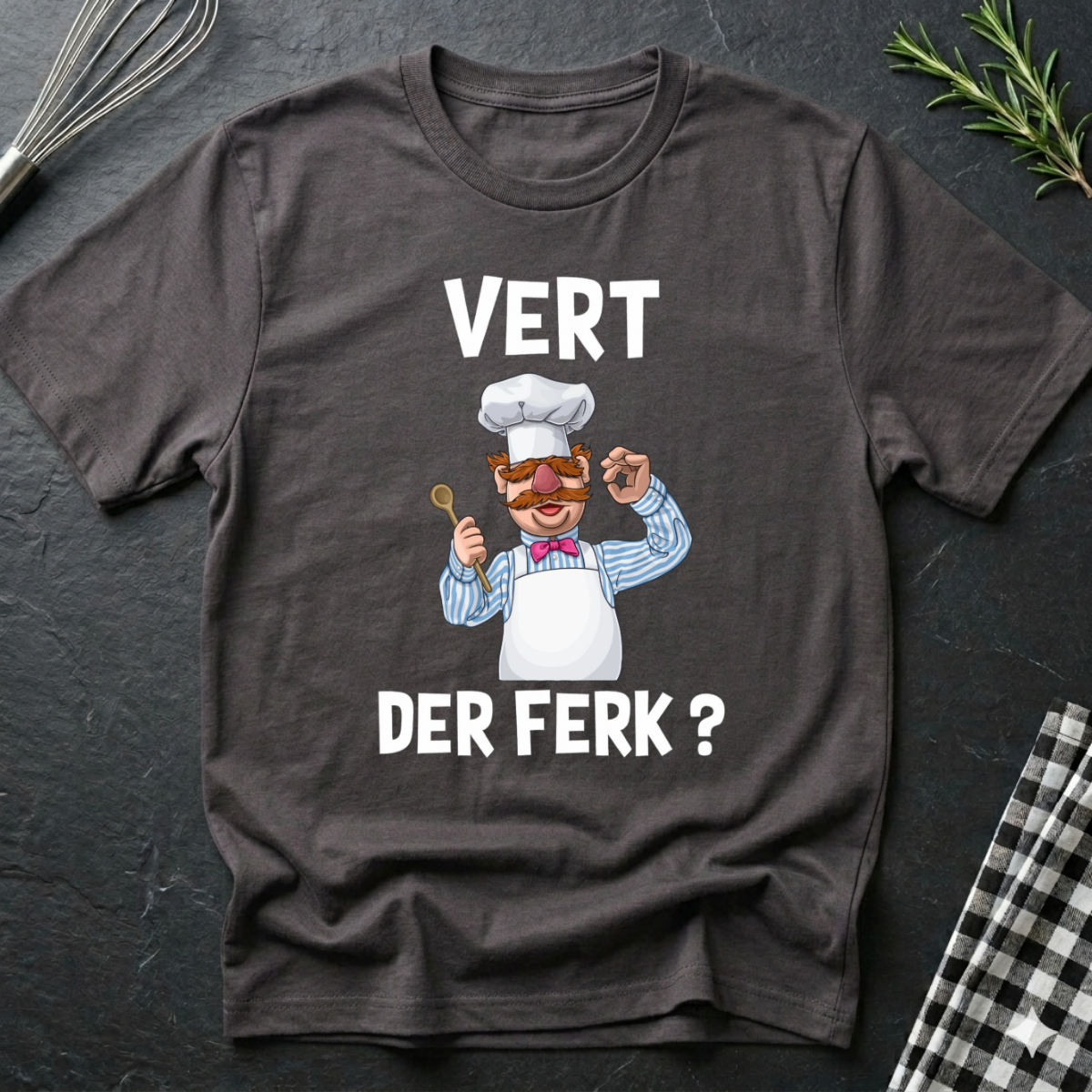 Swedish Funny Chef T-Shirt