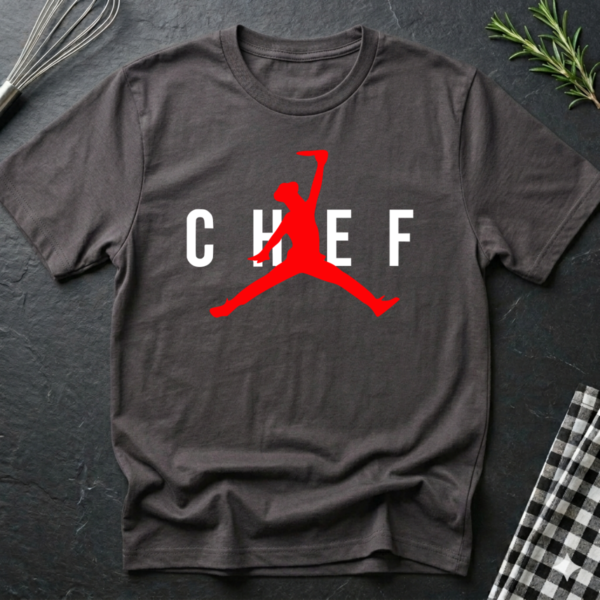 Funny jumping Chef T-Shirt