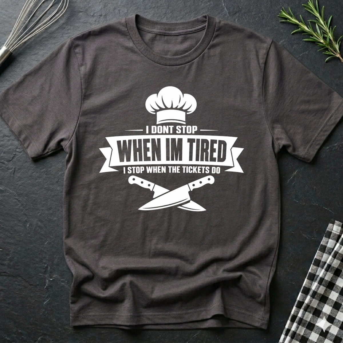 I don't stop when I'm tired T-Shirt