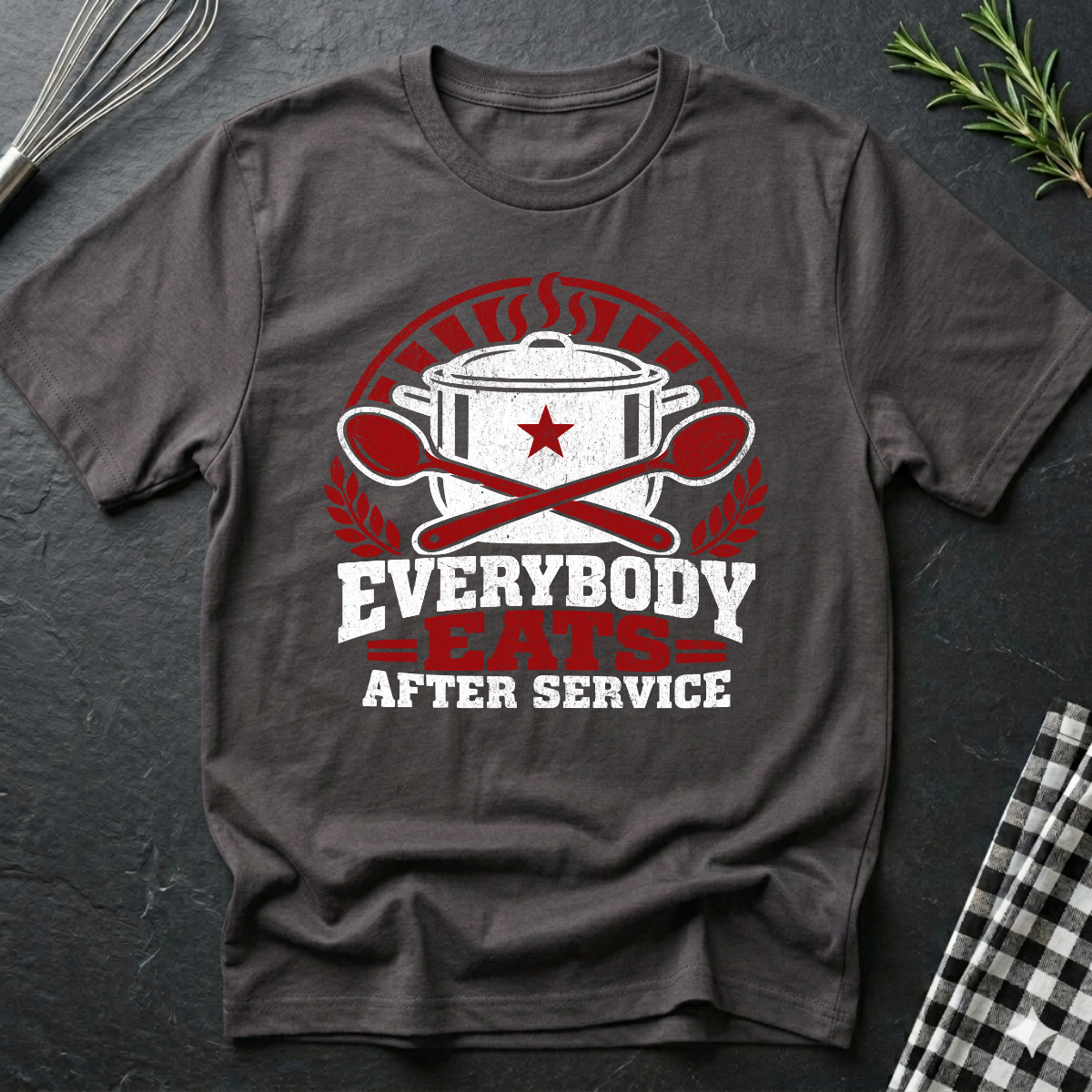 Everybody Eats After Service T-Shirt