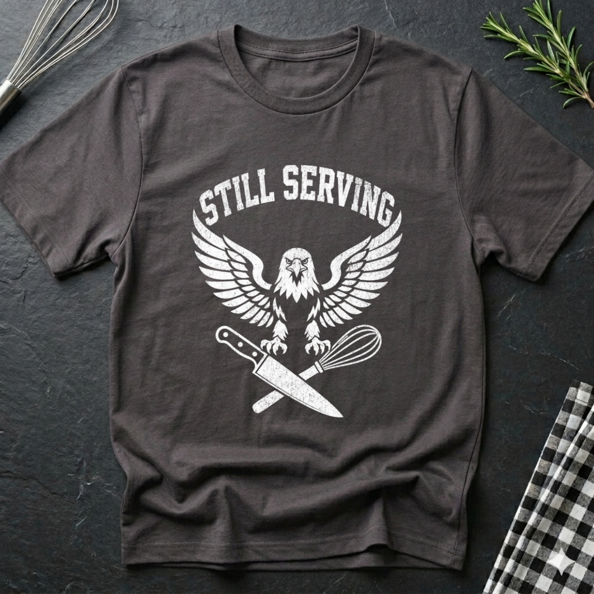 Still Serving Military to Culinary T-Shirt