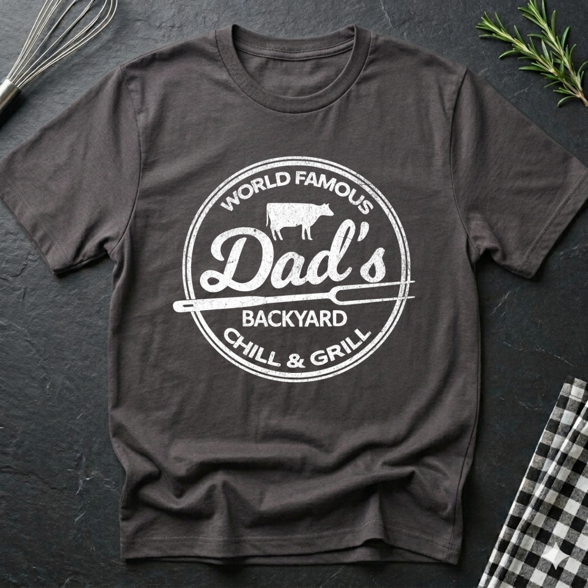 Dad's Backyard Chill & Grill T-Shirt