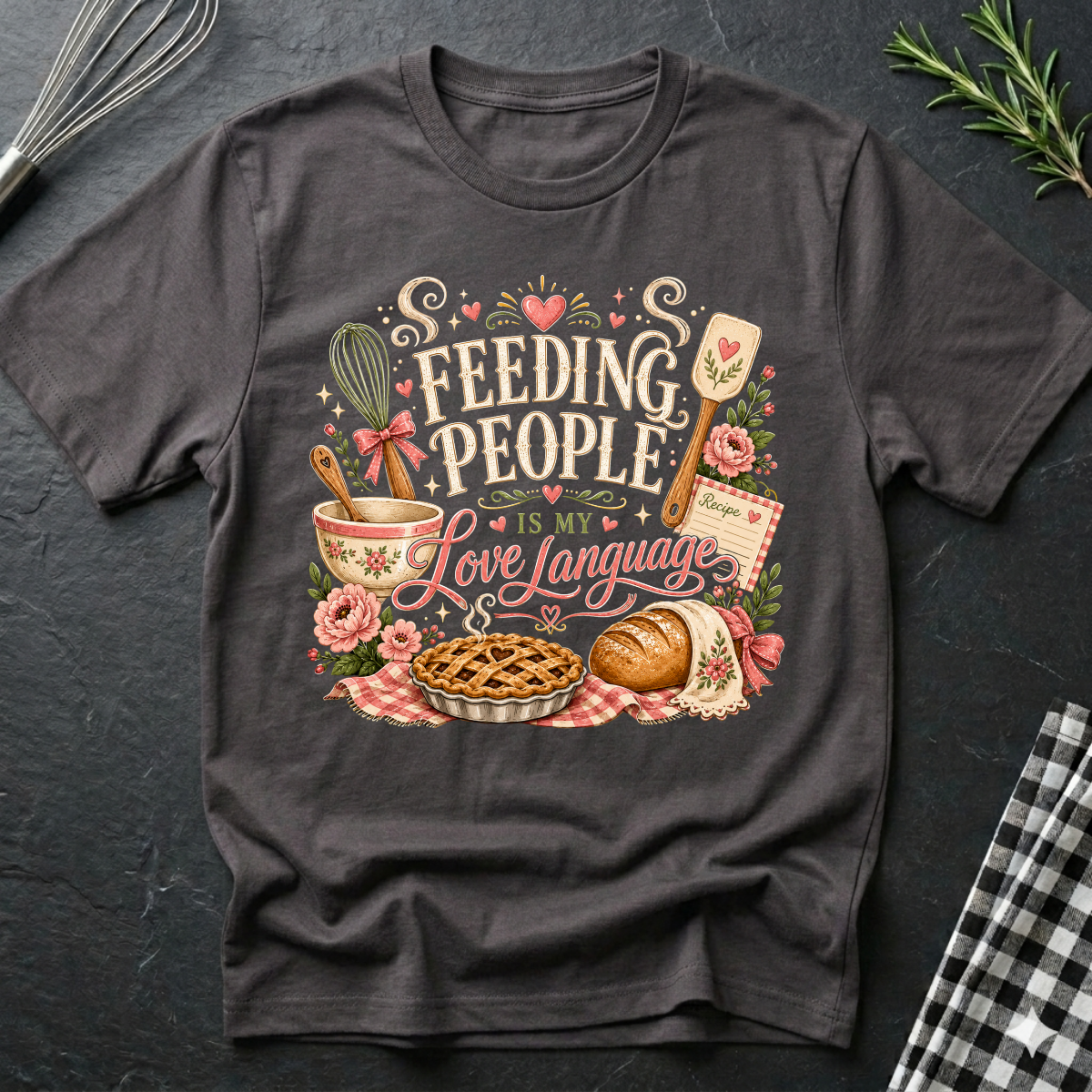 Feeding People is my love Language T-Shirt