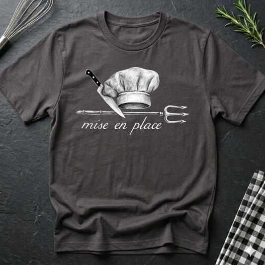 Mise en place Chef Trident T-Shirt