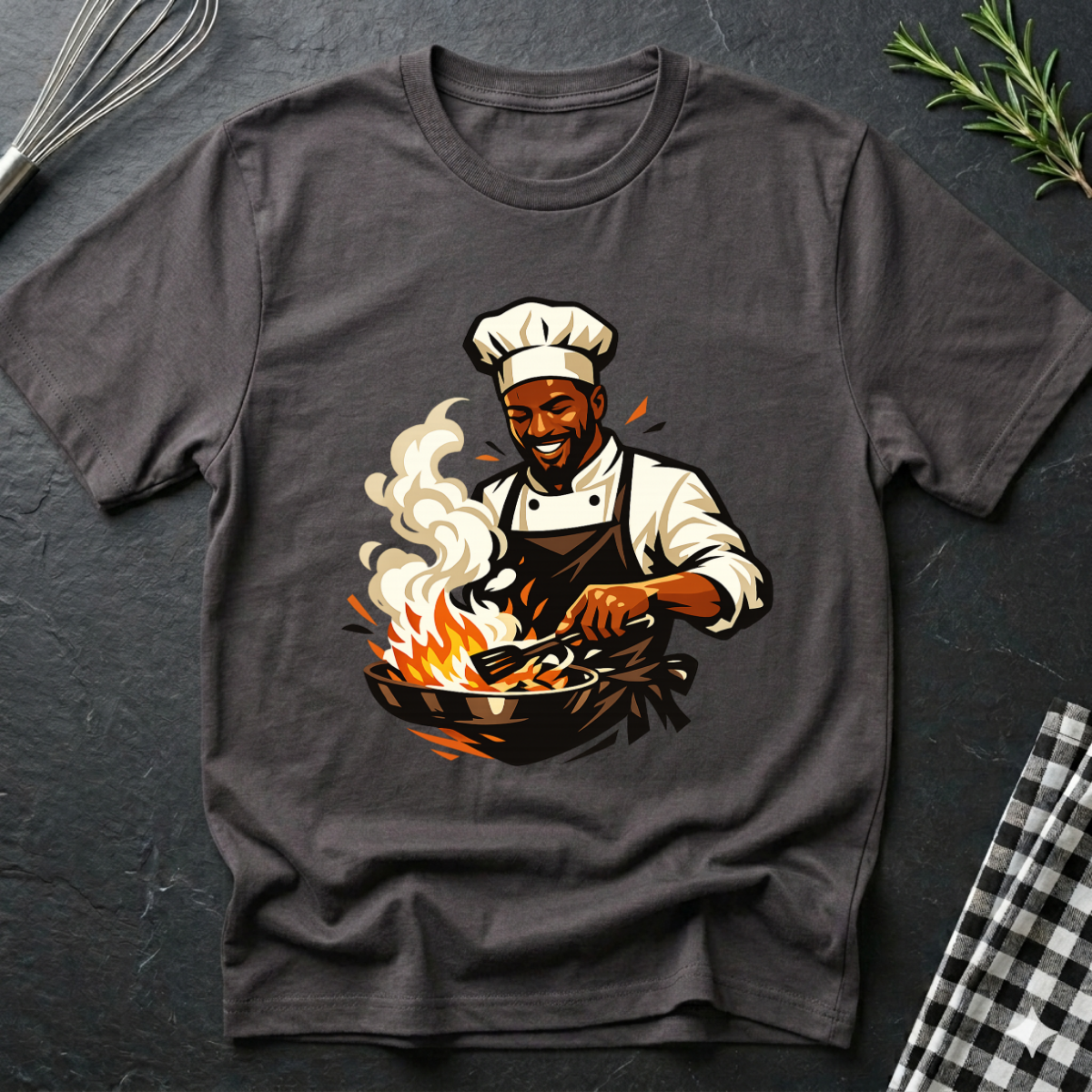 Black Chef T-Shirt