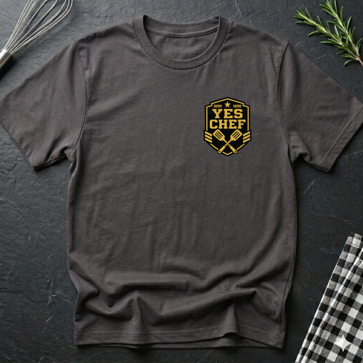 Yes Chef Emblem T-Shirt