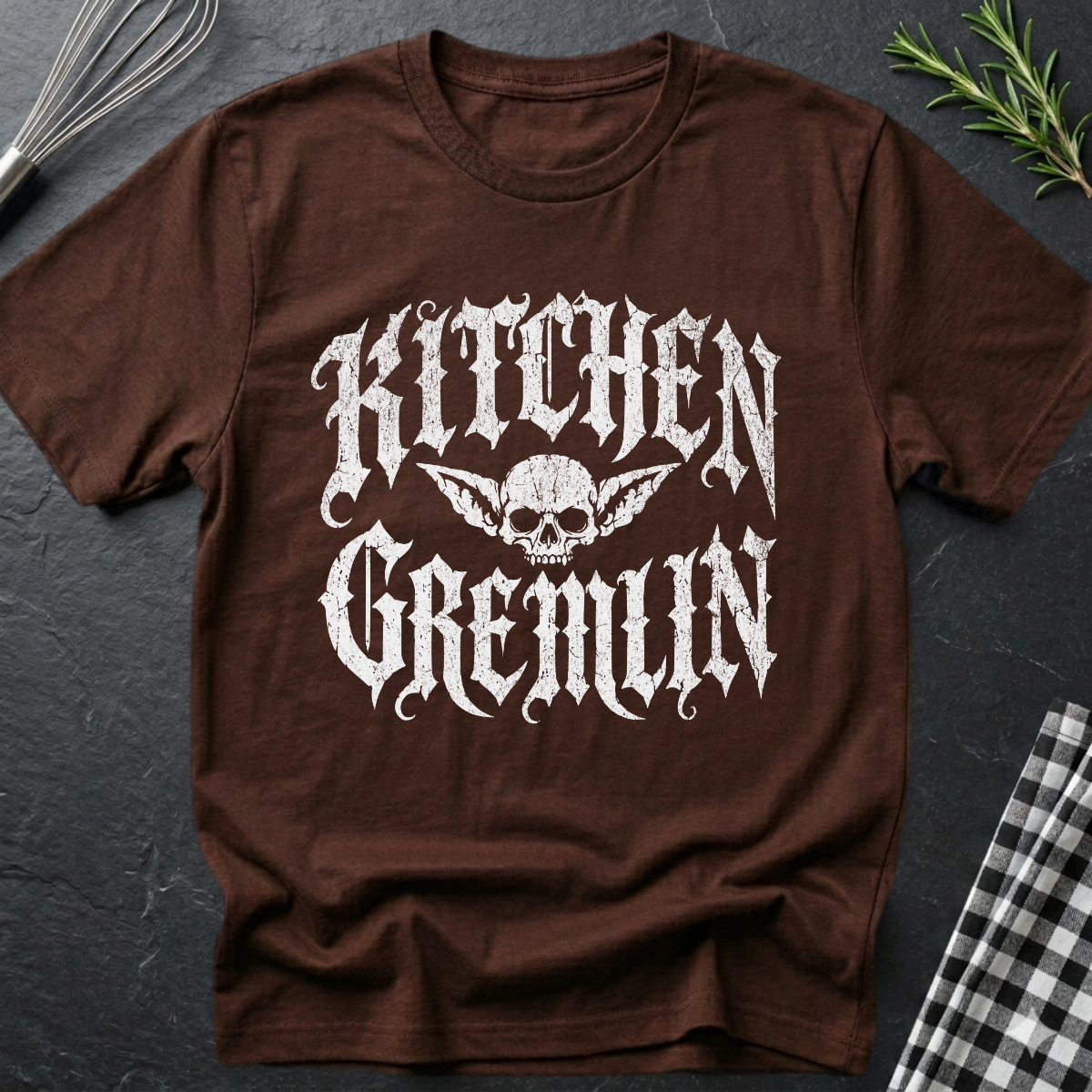 kitchen Gremlin, Gothic T-Shirt