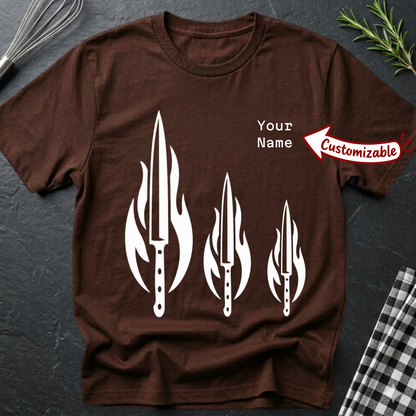 Customizable Chef's Knives T-Shirt