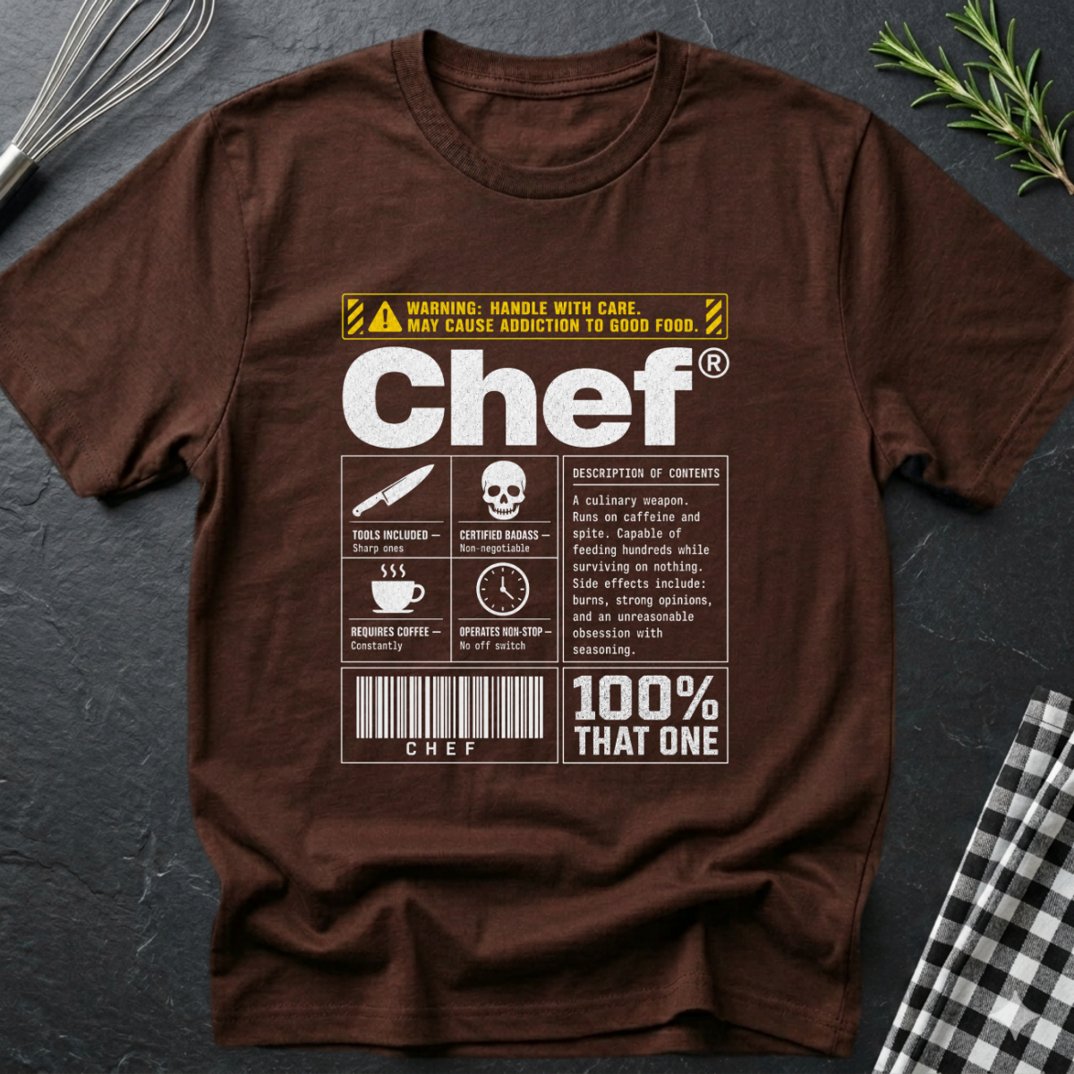 Chef Facts T-Shirt