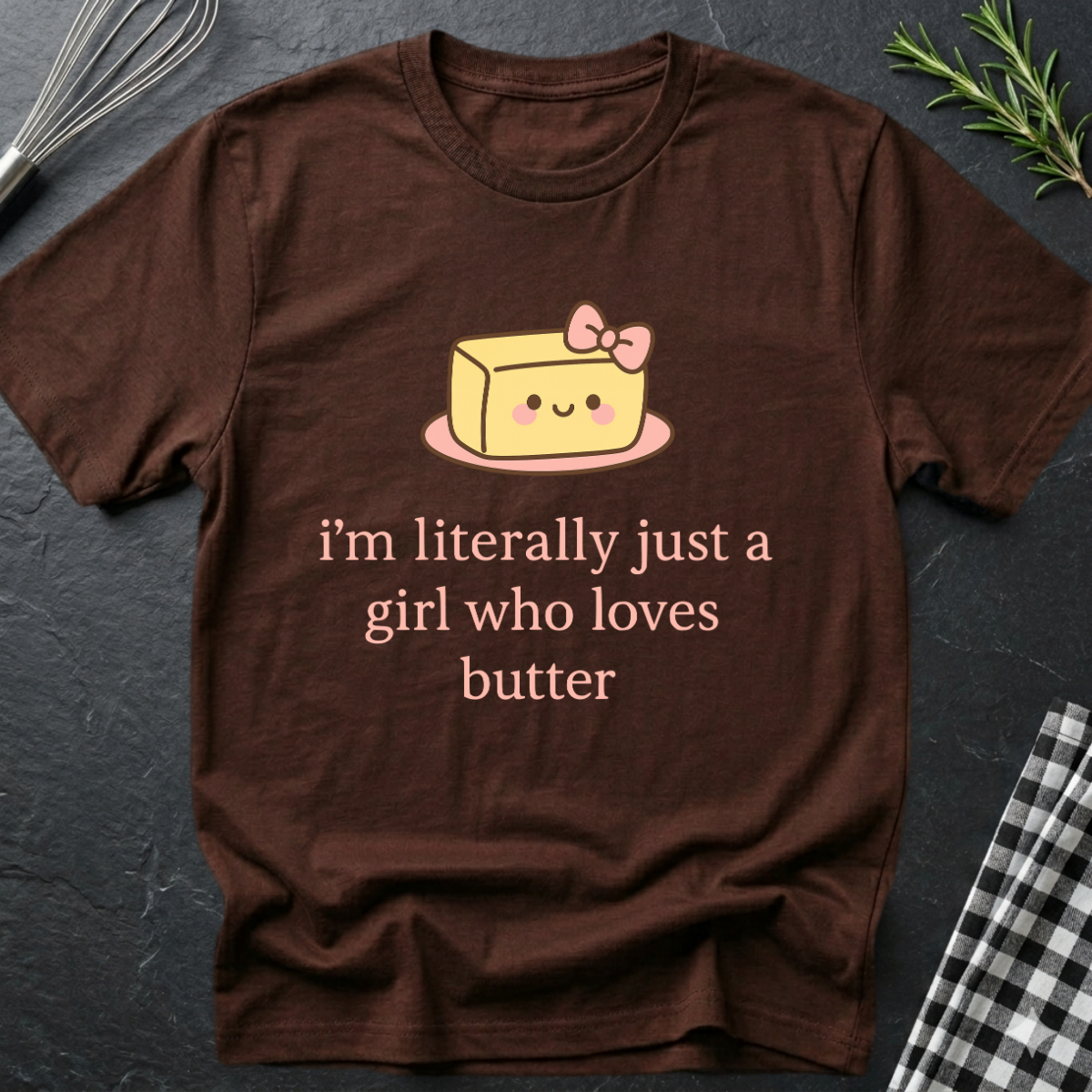 Butter Lover Girl T-Shirt