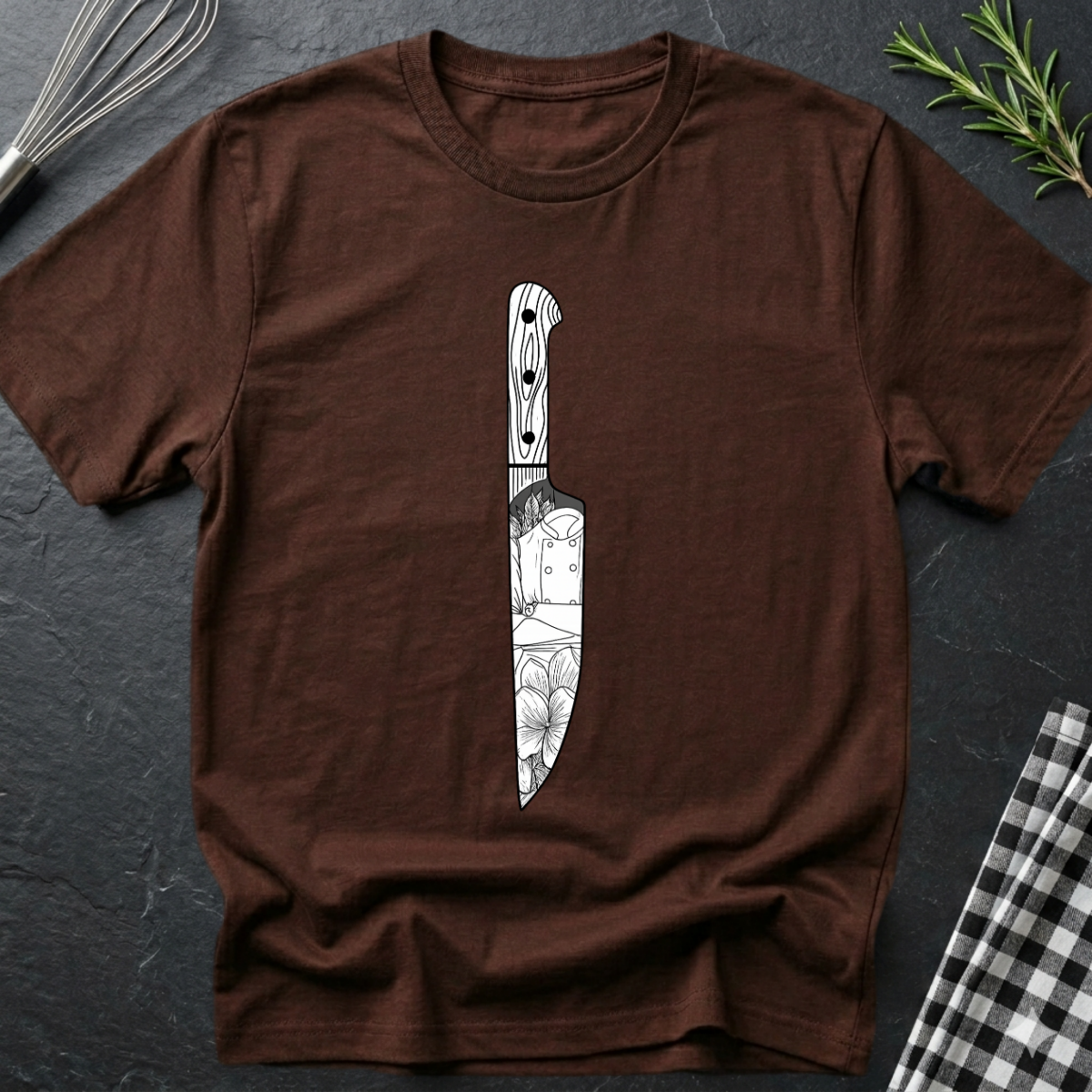 Falling Knife, Chef T-Shirt