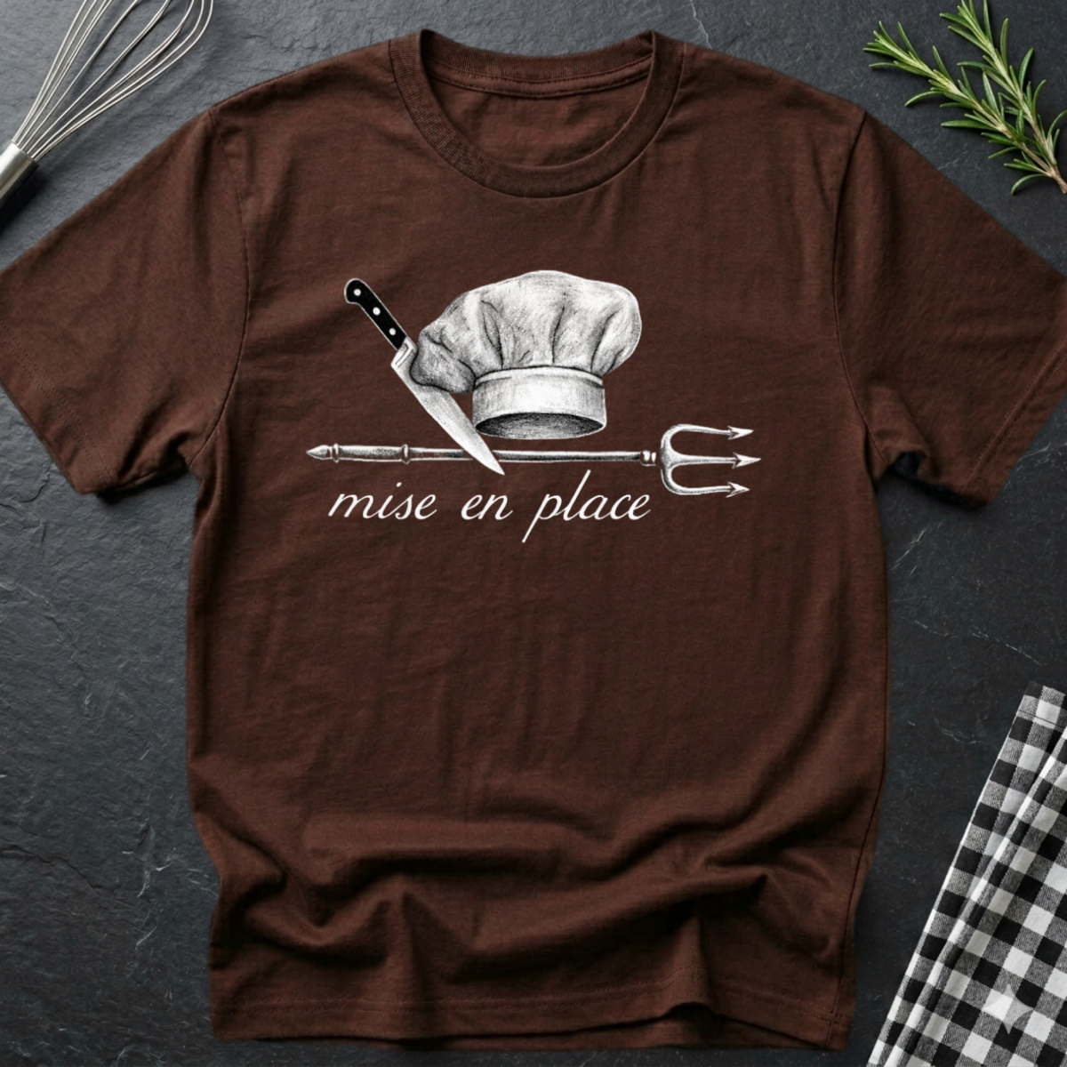 Mise en place Chef Trident T-Shirt