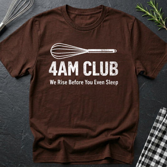 4AM Club, Baking T-Shirt
