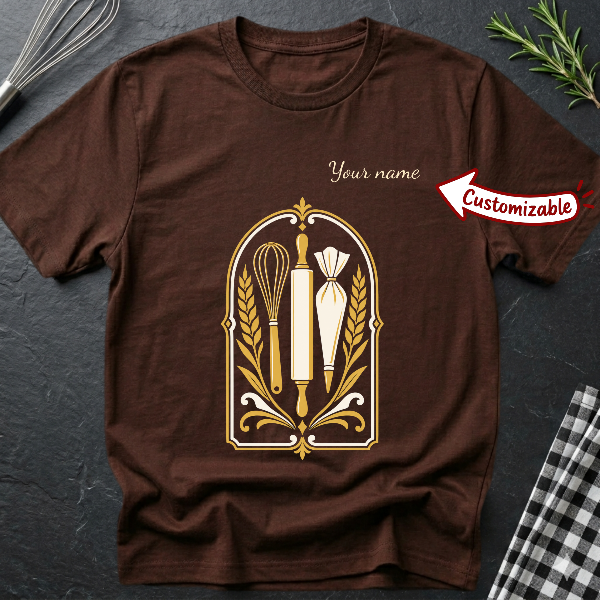 Customizable Baker supplies T-Shirt