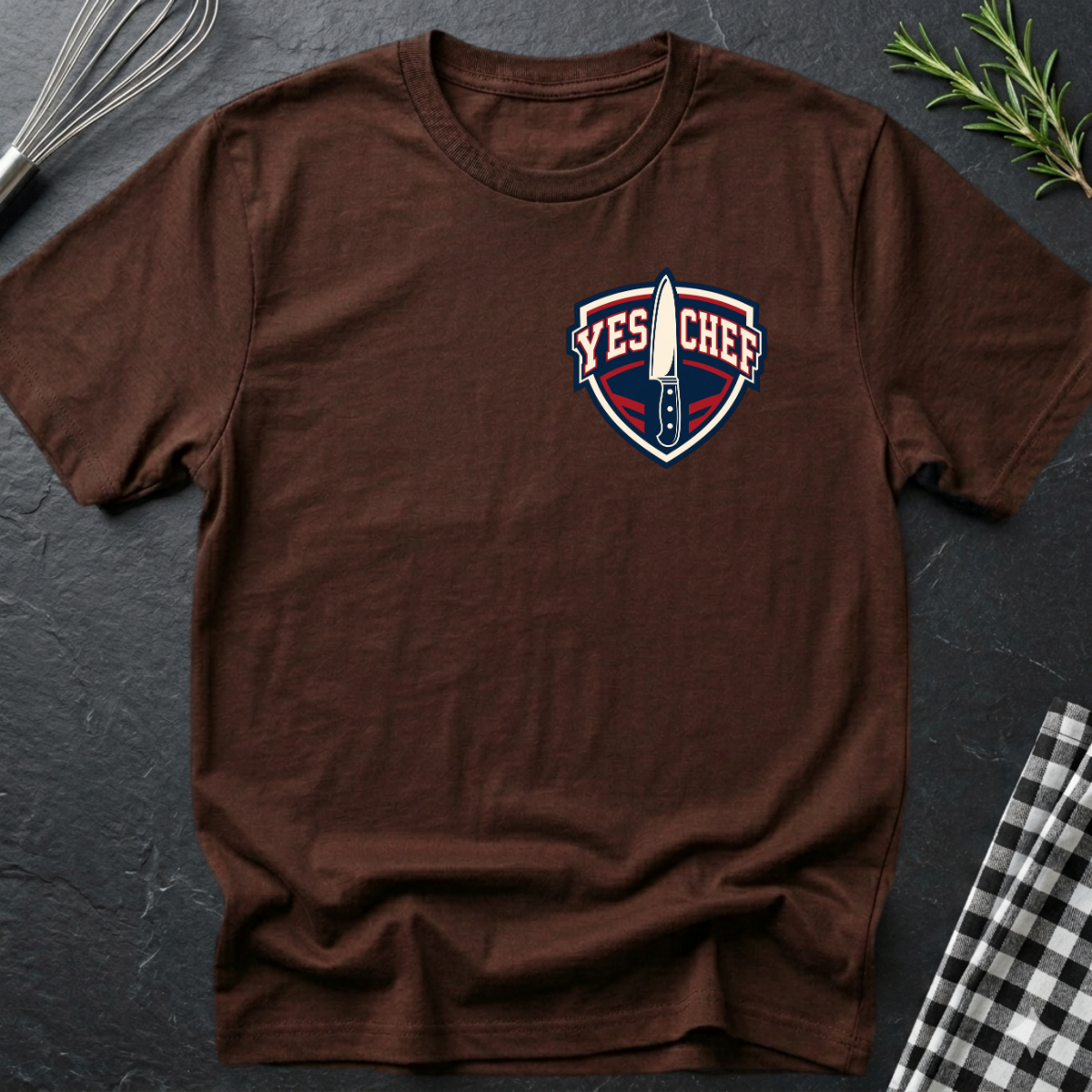 Yes Chef Emblem T-Shirt