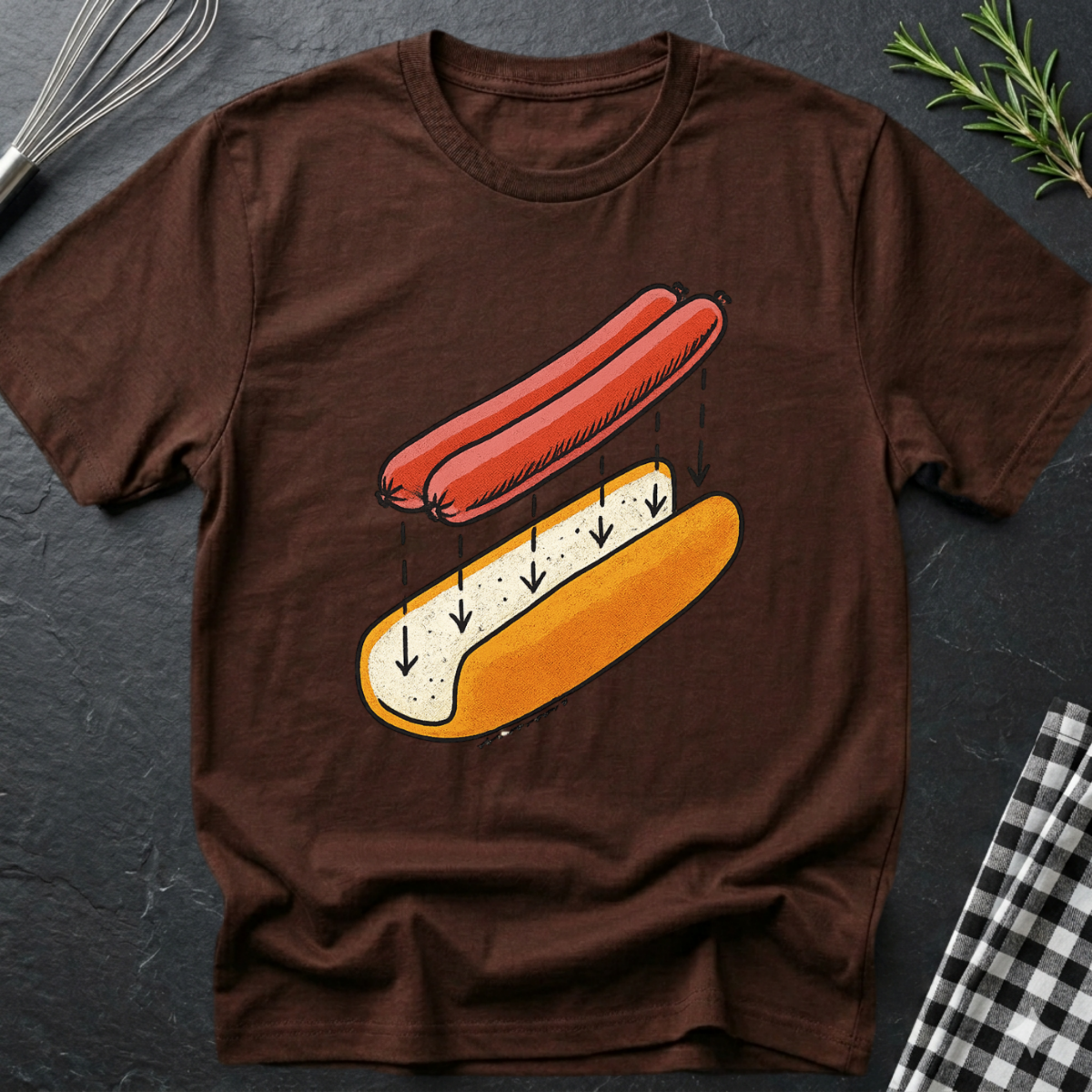 Hot Dog Ingredient T-Shirt