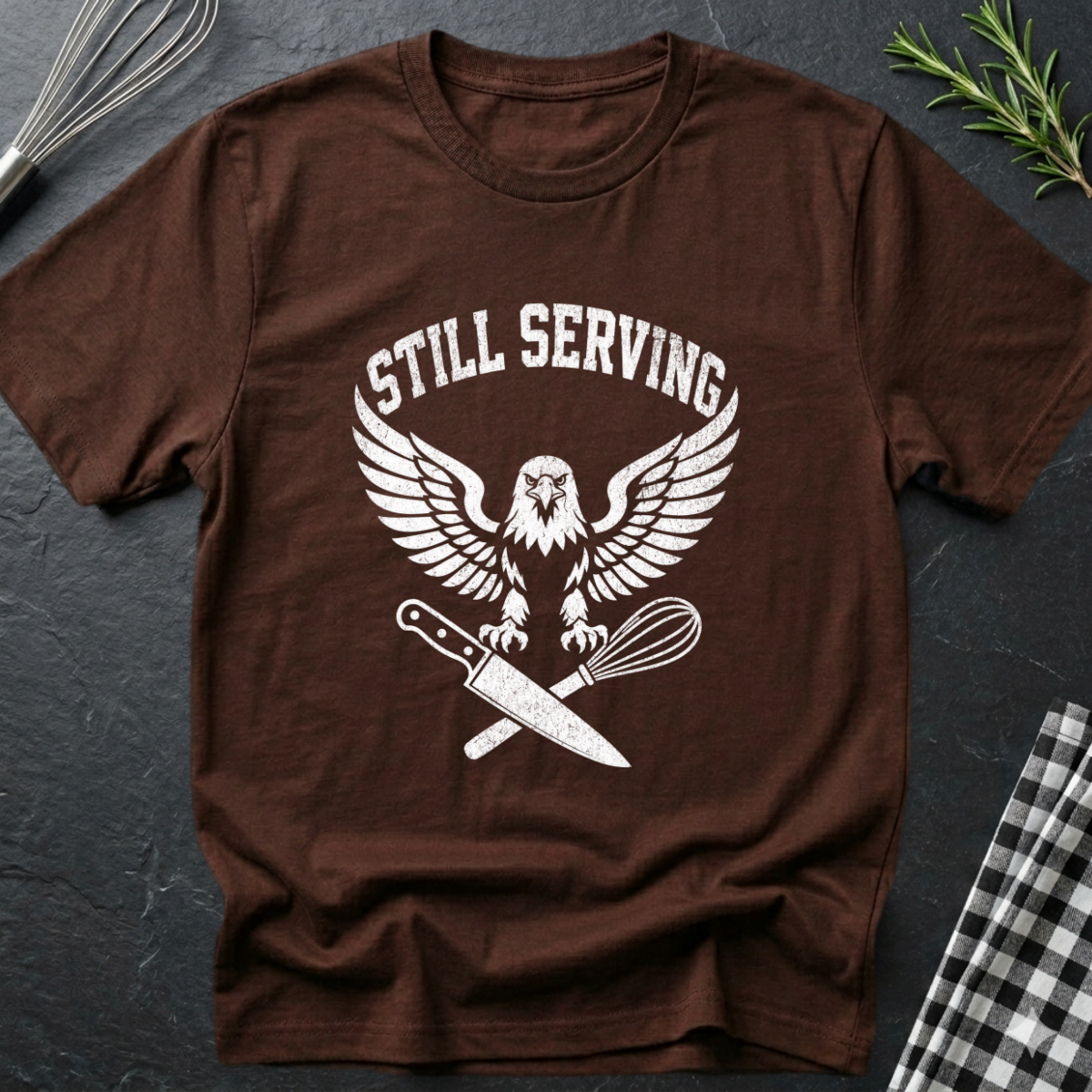 Still Serving Military to Culinary T-Shirt