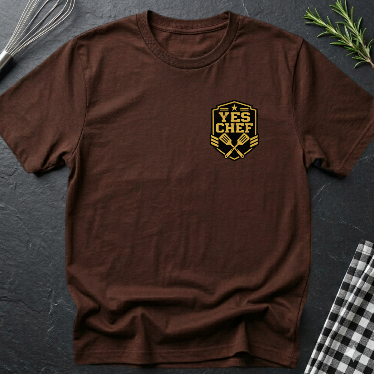 Yes Chef Emblem T-Shirt