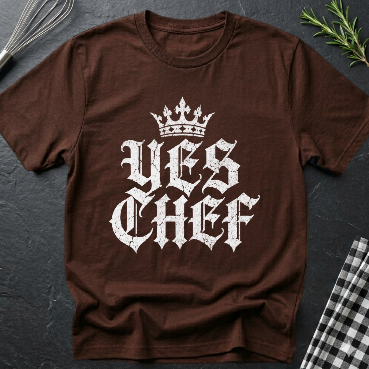 Yes Chef, Gothic T-Shirt