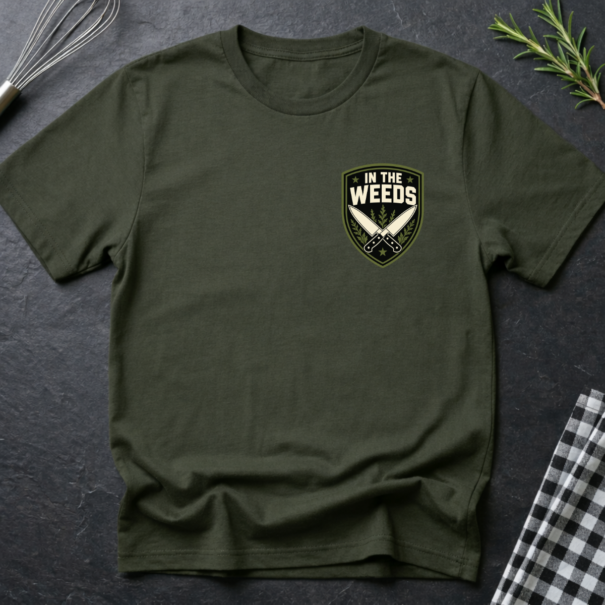 In the Weeds Emblem T-Shirt