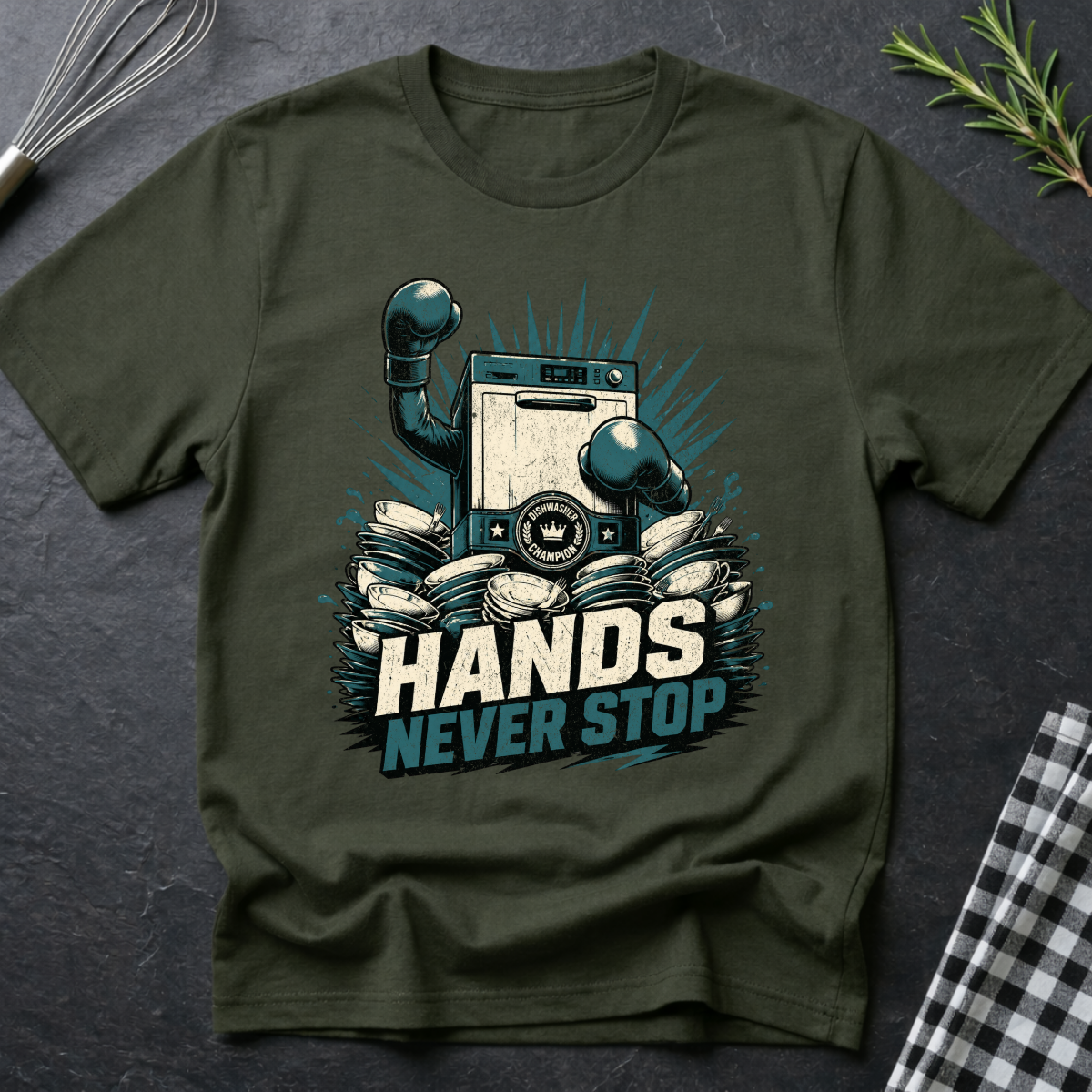 Hands Never Stop T-Shirt