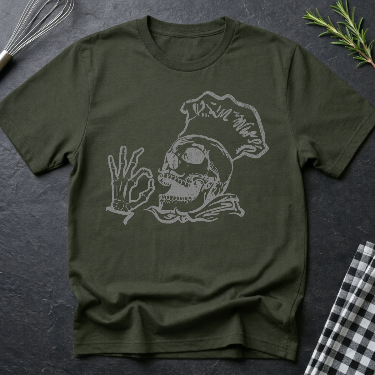 Chef's kiss Skeleton T-Shirt
