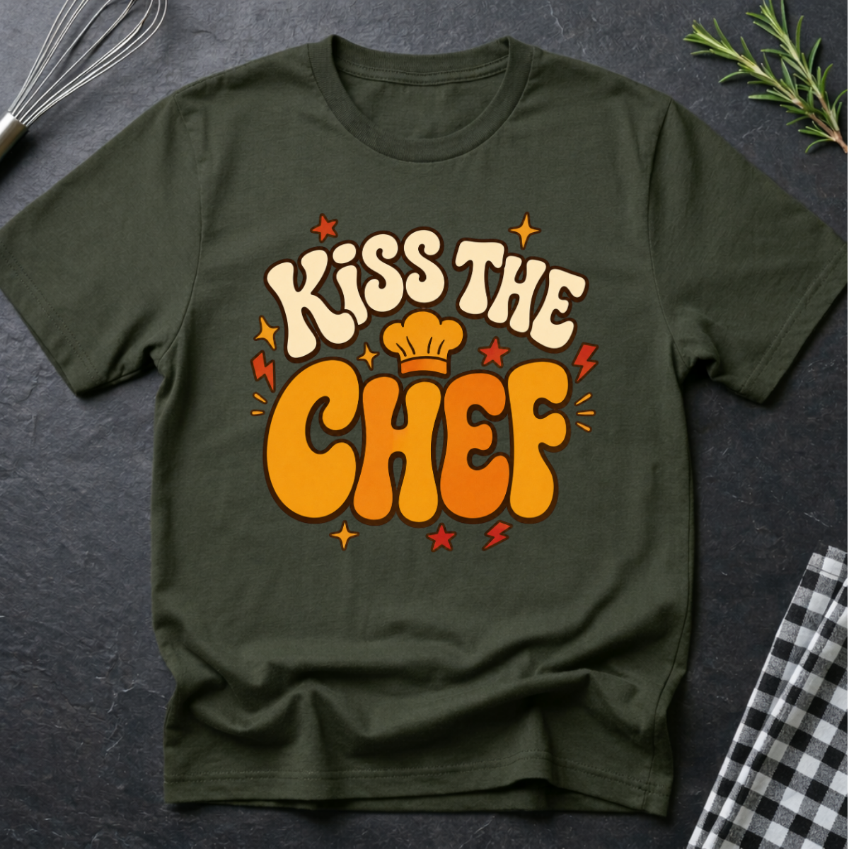 Funky Kiss The Chef T-Shirt