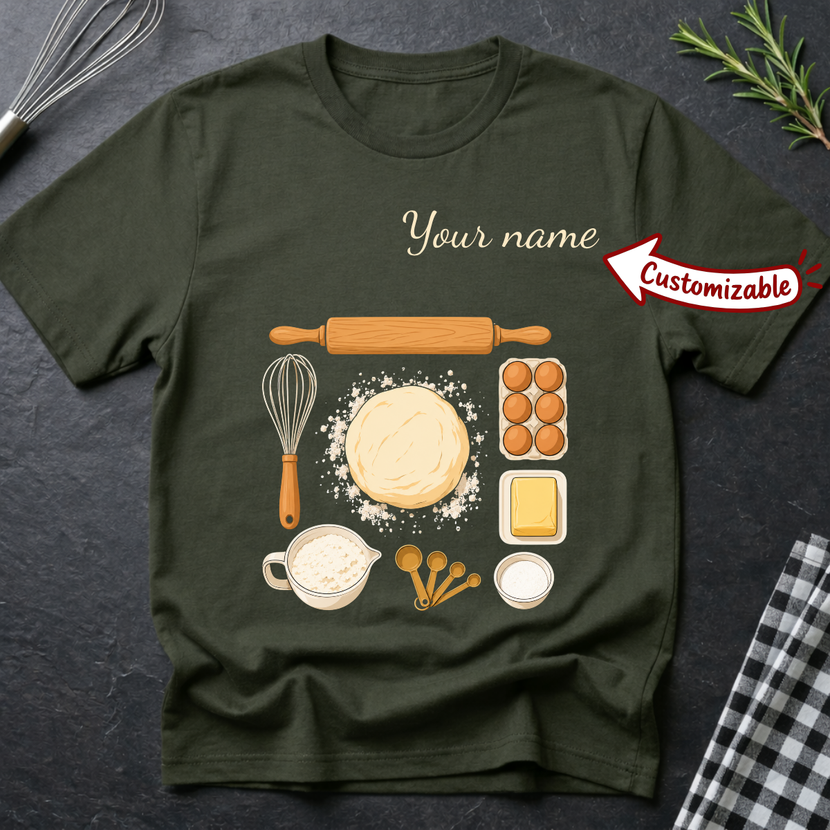 Customized Baker supplies T-Shirt