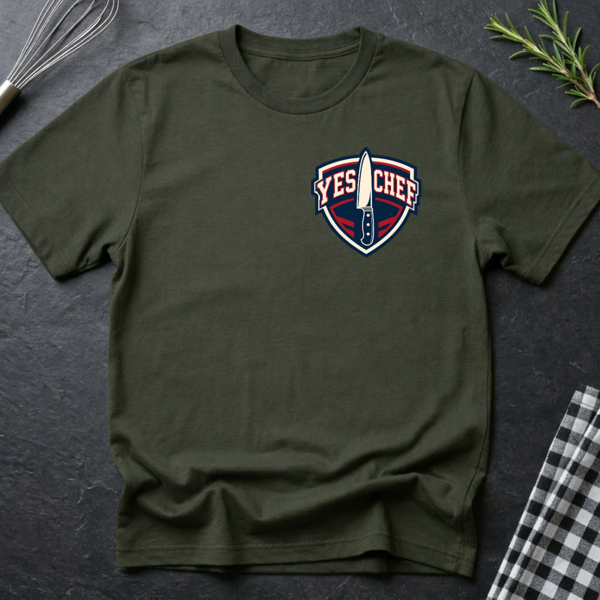 Yes Chef Emblem T-Shirt