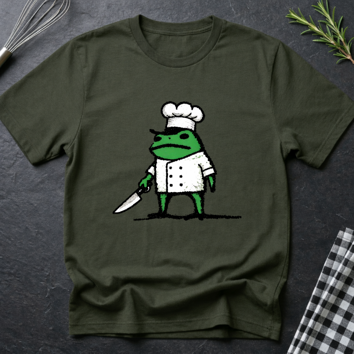 Frog Chef, Funny T-Shirt