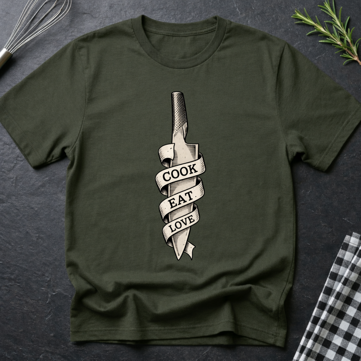 Cook Eat Love T-Shirt